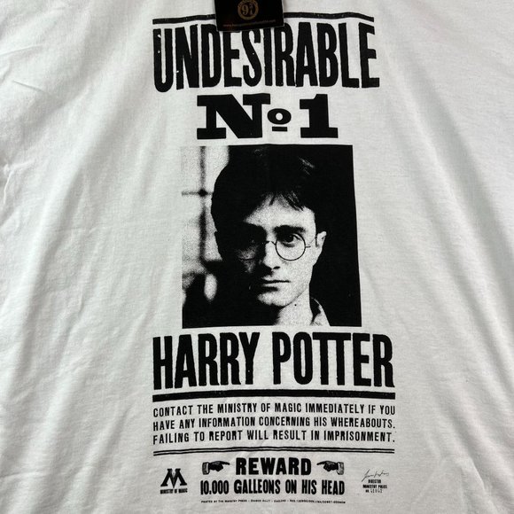 New Harry Potter Deathly Hallows SDCC 2010 Promo Shirt - Comic Con XL - Picture 2 of 10